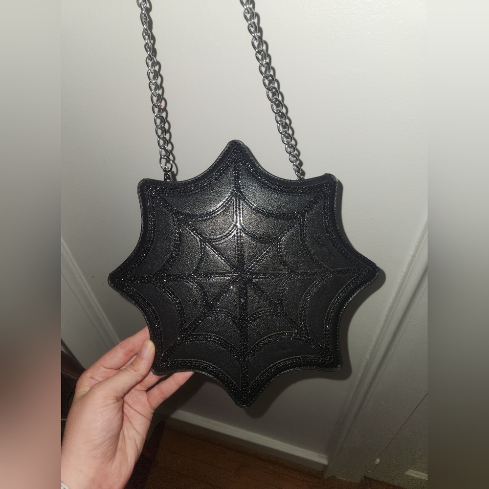 Sourpuss Spider Web Purse